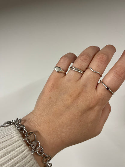 Love Struck Signet Ring
