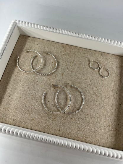 Wednesday Workshops: Make a Pair of Hoop Earrings